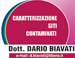 Logo Dott. Dario Biavati - Caratterizzazione siti contaminati