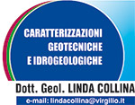 Logo Dott.Geol. Linda Collina - Caratterizzazioni geotecniche e idrogeologiche